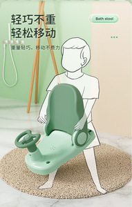 Siège de <span class=keywords><strong>bain</strong></span> pour enfants avec protection solaire, pour inspection pédiatrique et utilisation en salon de <span class=keywords><strong>bain</strong></span> - Product Image 5