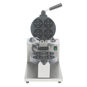 Fabricant <span class=keywords><strong>professionnel</strong></span> d'équipements pour snacks, machine à gaufres miniatures rondes 4 pièces, meilleur <span class=keywords><strong>prix</strong></span> pour une machine à gaufres - Product Image 2