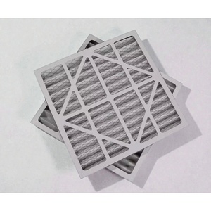 Filtre à air primaire jetable à cadre en carton, direct fabricant, 35% d'efficacité, en fibres synthétiques, faible chute de pression, en papier - Product Image 1