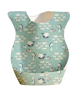 Ventes directes d'usine R bavoirs d'alimentation de bébé jetables non tissés personnalisés pour bébés - Product Image 2