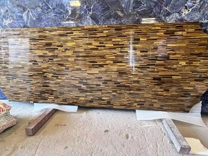 Design moderne Marbre naturel jaune clair Grande dalle Matériau de construction indien unique Siècles Design graphique - Product Image 3