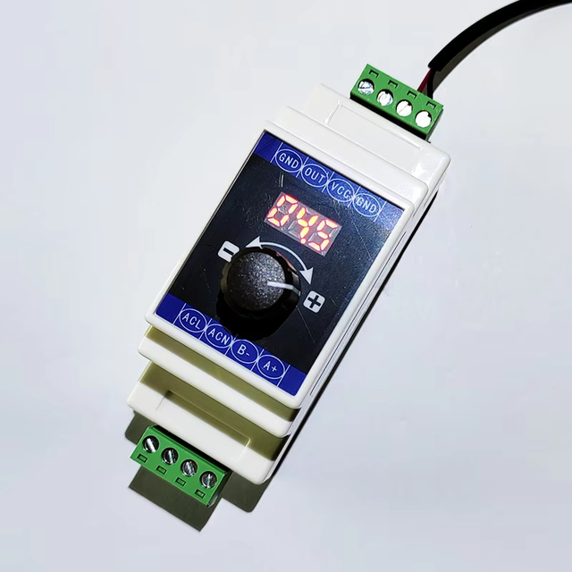 New 0-20mA 4-20mA Signal Generator DIN Rail 0-22mA Current Signal Simulator with MODBUS 24V Power Supply