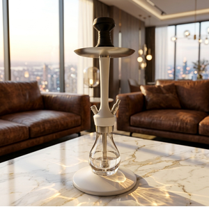 Chicha arabe en <span class=keywords><strong>bois</strong></span> avec bouteille en verre et base en <span class=keywords><strong>bois</strong></span> SHISHA HOOKAH - Product Image 2