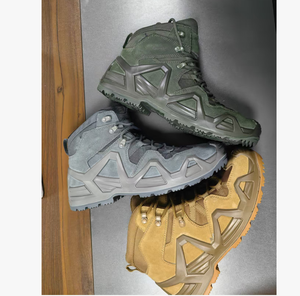 Bottes d'entraînement personnalisées pour hommes, couleur marron kaki, vert olive, camel, TSB07 - Product Image 2