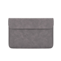 Funda Protectora para Portátil de Cuero PU Suave de 13.3-15.4 Pulgadas, Impermeable, Ultra Delgada, con Asa para MacBook - Logotipo Personalizado