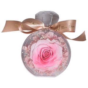 HFlora Vente directe d'usine Nouveau design Coffret cadeau de parfum avec fleur préservée pour cadeau de femme Saint-Valentin Noël - Product Image 3
