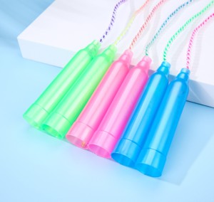 <span class=keywords><strong>Cuerda</strong></span> de saltar de cristal barata para niños, entrenamiento deportivo, <span class=keywords><strong>cuerda</strong></span> de saltar de PVC suave para niños, <span class=keywords><strong>cuerda</strong></span> de saltar de cristal de salto rápido - Product Image 3
