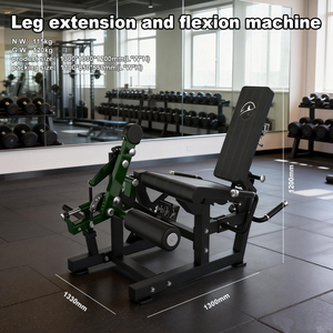 Máquina Combinada de Extensión y Flexión de Piernas con Placas de Acero para Gimnasio Comercial - Product Image 3