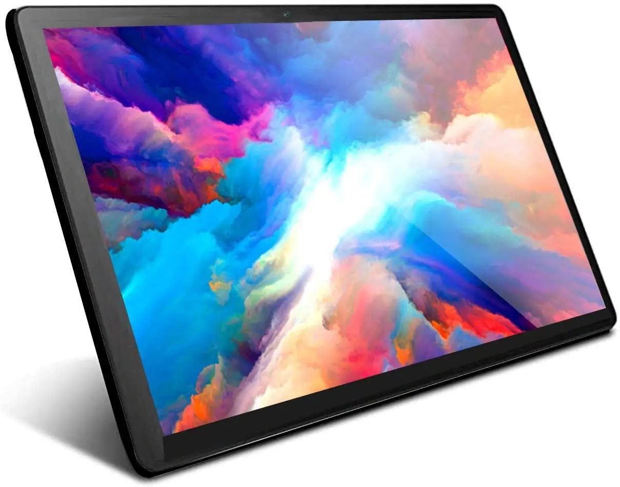 Tablet 10 inç Android 10.0 dört çekirdekli işlemci 2GB RAM 32GB depolama 3G telefon Tablet çift Sim kart yuvaları 1280x800 IPS HD