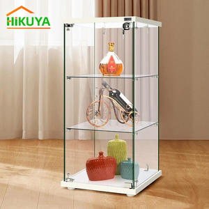HIKUYA 3 strati vetrina vetrina piano di lavoro con serratura - Product Image 2