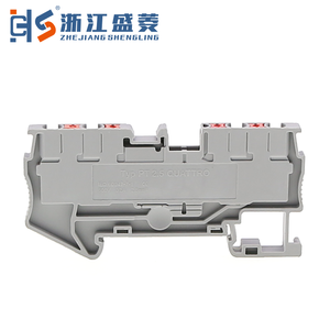 PT-2.5QUATTRO 2.5mm 32A 1000V 2 kutup 2 2 4 iletken Plug-in tel hızlı bağlantı nikel kaplama bakır endüstriyel Terminal bloğu - Product Image 3