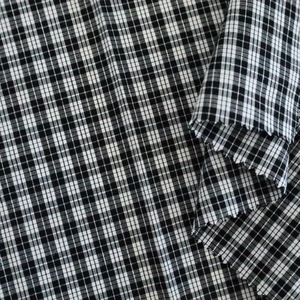 Tissu à carreaux en <span class=keywords><strong>tartan</strong></span> tissé 110gsm teint en fil de coton pour garçons filles vêtements pour enfants chemises pour femmes pour hommes pantalons habillés - Product Image 5