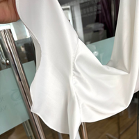 Haute qualité luxe mariée Satin à volants garniture Robe mariage demoiselle d'honneur Kimono Robe vêtements de nuit couleur Pure peignoir Robe de chambre
