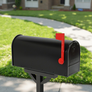 Mỹ thực hiện không thấm nước khóa hộp thư thép nhôm hộp thư với khóa chìa khóa cho căn hộ hoặc vườn bài thường vụ phong cách - Product Image 6