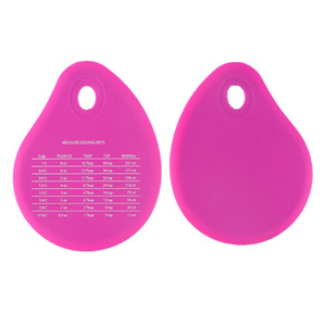 Coupe-pâtisserie en plastique en Silicone, logo personnalisé, grattoir à pâte, bol en plastique, spatule à gâteau en plastique - Product Image 1