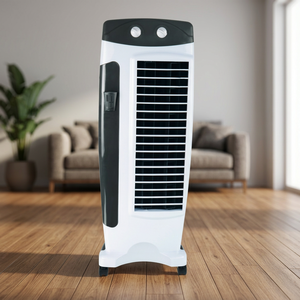 Ventilador de Torre Oscilante Eléctrico de Plástico para Suelo, Motor de Cobre, Control Mecánico, Movimiento de 180 Grados, Alcance de Aire de 25 Pies, Portátil - Product Image 3