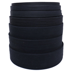 Cao Cấp Đồng Bằng Dệt Bông Dệt Băng 3Mm-110Mm Chiều Rộng Biểu Tượng Tùy Chỉnh Chăm Sóc Có Thể Giặt Nhãn Màu Đen Dệt Cạnh Bông Băng Cho Hàng May Mặc - Product Image 1