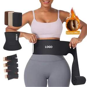 Servizio OEM Tummy Trimmer Body Shaper vita Trainer fasciatura Tummy Wrap Belly Binding vita Wrap Band Wrap Waist Trainer