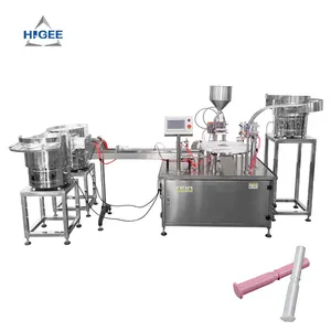 HIGEE fully automatic gel filling machine gel filling capping machine