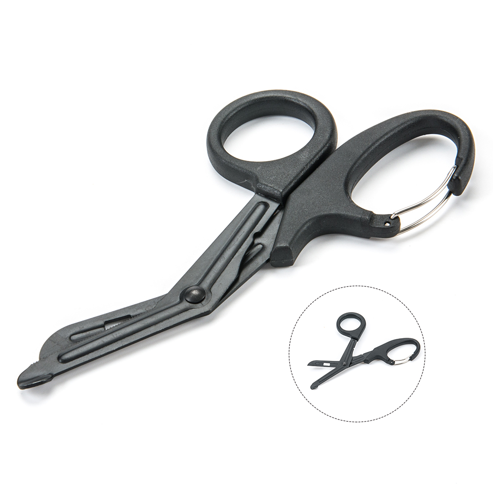 Stainless steel nurse scissors carabiner bandage medical scissors trauma shears