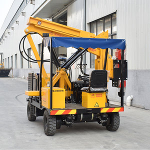 Hincadora de Ruedas de Tamaño Pequeño Más Vendida con Motor Euro V para Instalación de Paneles Solares en India - Product Image 3