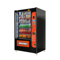 Distributeur automatique de snacks et de boissons XY 2026, distributeur automatique de nourriture et de boissons à double porte
