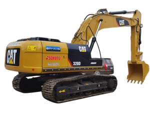 Well Maintained CAT 320D Crawler Excavator Digging Bucket Used <b>Construction</b> <b>Machinery</b> Digger In Good Condition - Product Image 1