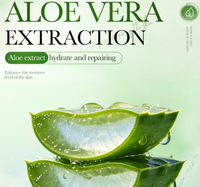 Gel d'aloe vera hydratant et réparateur 8g*30pcs, gel pour le visage et le corps, réparation après soleil, pour peaux sèches et sensibles, kit de soin de la peau