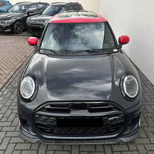 Mini Cooper JCW F65 F66 F67 2024 Front Lip Splitter Piano Black Carbon Fiber Texture ABS Retrofit Upgrade Part - Product Image 2