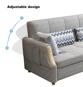Luxury L Shape <strong>Cheap</strong> Sleeper Fabric <strong>2</strong> 3 <strong>Seater</strong> Folding Couch <strong>Sofa</strong> <strong>Bed</strong> - Product Image 3