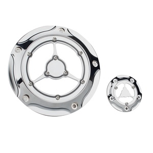 ฝาครอบคลัตช์มอเตอร์ไซค์สำหรับ Harley Touring รุ่นปี 1999-2015 FLHR Road <span class=keywords><strong>King</strong></span> 2001-2013 Softail 1999+ - Product Image 1