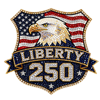 250 ans de liberté : Transferts DTF prêts à poser, motifs de transfert sérigraphié en gros, designs de transfert thermique DTF en gros