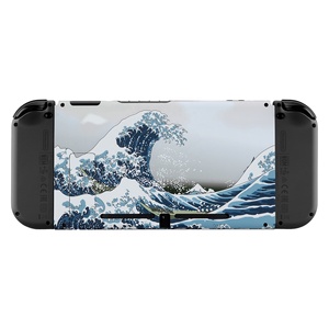 Coque de plaque arrière de remplacement en plastique avec béquille pour Nintendo <span class=keywords><strong>Switch</strong></span>, couvercle arrière de console bricolage - Product Image 5