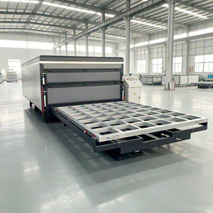 Máquina Profesional de Procesamiento de Vidrio de Una Estación y Tres Capas de 2440x3660mm para <span class=keywords><strong>Película</strong></span> Inteligente PDLC y Horno de Vidrio Laminado - Product Image 3