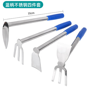 Stainless Steel Garden Hoe 20 Cm Long Handle Rust Resistant For Agricultural Use Vegetable Flower Planting Tool - Product Image 2