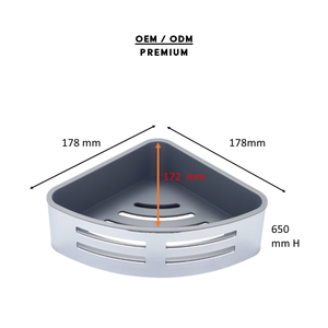 Panier de douche en acier portable en acier inoxydable à bon prix pour la suspension - Product Image 2