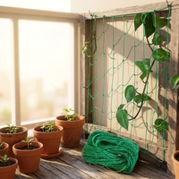Filet de soutien pour plantes en jute, treillis souple en maille, rouleau en vrac pour soutien des haricots 4ft x 3280ft