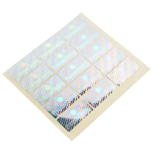 Nhãn Dán Ba Chiều LOGO Tùy Chỉnh Nhãn In Dữ Liệu Biến Đổi An Ninh Số Sê-ri Thay Đổi Laser Chống Giả - Product Image 2