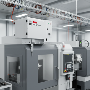 Colector de Niebla de Aceite Electrostático de Precisión para Máquinas CNC, Separador Purificador Fox HE 1000 para Tornos CNC y Centros de Mecanizado CNC - Product Image 1