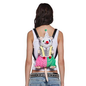 Offre Spéciale mode souris mignon <span class=keywords><strong>sac</strong></span> à <span class=keywords><strong>dos</strong></span> en peluche poupée forme Punk Style Clown souris <span class=keywords><strong>sac</strong></span> à <span class=keywords><strong>dos</strong></span> <span class=keywords><strong>sac</strong></span> pour les femmes - Product Image 2