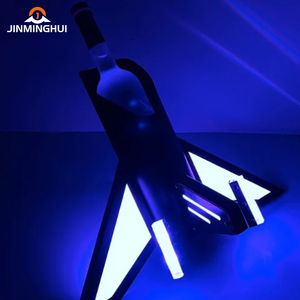 LED Rechargeable pour Présentateur de Bouteille de Champagne Glorifier Plateaux de <span class=keywords><strong>Service</strong></span> Nightclub Carry-On Avion Forme Plateau pour Publicité - Product Image 4