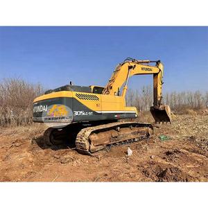 R305 Robex coreano Usado Hyundai excavadora de orugas 305LC-9T Hyundai 305 excavadoras de segunda mano 30 toneladas excavadora usada - Product Image 1