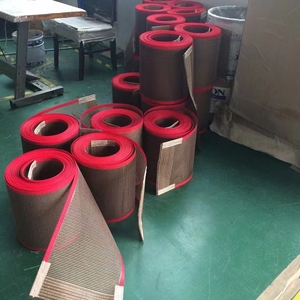 Bande transparente en fibre de verre de PTFE, convoyeur à mailles ouvertes résistant à la chaleur - Product Image 6