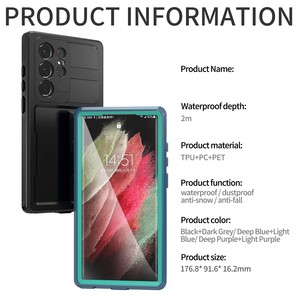 GSCASE Protecteur d'écran antichoc de haute qualité le plus vendu 360 Housse étanche pour Samsung S20 S10 Note 10 Note <span class=keywords><strong>20</strong></span> - Product Image 4