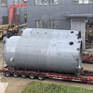 ถังปฏิกรณ์แบบขดลวดสแตนเลสสตีล Cladding Limpet Coil Reactor Vessels ขนาด 80000 ลิตร ยี่ห้อ Bibo และถังความดันสูง - Product Image 1