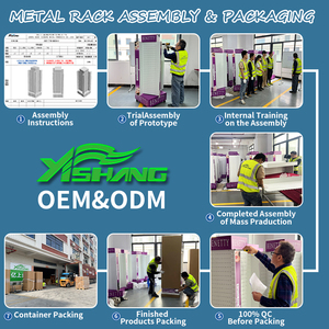 Support de présentation rotatif personnalisé en métal pour raquettes de tennis, étagère de rangement pour raquettes de badminton YS-170011519, présentoir métallique personnalisé YS-170011 - Product Image 6