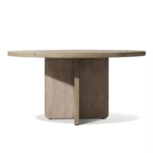 TG <span class=keywords><strong>Table</strong></span> circulaire d'extérieur en teck massif <span class=keywords><strong>de</strong></span> haute qualité Meubles <span class=keywords><strong>de</strong></span> patio <span class=keywords><strong>de</strong></span> restaurant <span class=keywords><strong>Table</strong></span> à manger <span class=keywords><strong>ronde</strong></span> en bois pour <span class=keywords><strong>4</strong></span> 6 8 <span class=keywords><strong>personnes</strong></span> - Product Image 4