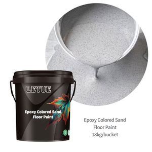Peinture époxy effet marbre 18 kg, revêtement de sol en sable, prix direct usine Foshan - Product Image 2
