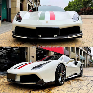 Fibra de Carbono Apta para los Componentes del Kit de Carrocería <span class=keywords><strong>Ferrari</strong></span> 488 Novitec: Labio Delantero, Difusor Trasero y Faldones Laterales. - Product Image 5