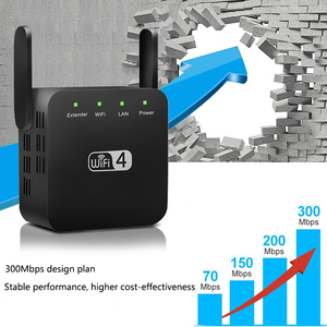 무선 와이파이 리피터 라우터 300Mbps 2.4G 액세스 포인트 무선 부스터 와이파이 긴 신호 범위 가정용 안정적인 익스텐더 - Product Image 3